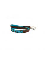 Correa para perros Nayeco X-TRM marrón con neopreno interior y mosquetón resistente, 1,2 metros