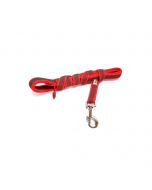 Julius-K9 Correa roja de goma entretejida 20 mm x 3 m sin asa