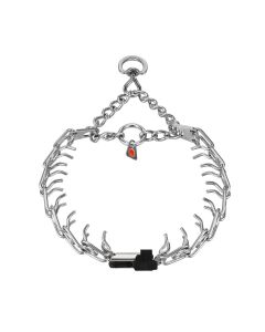 HS Sprenger Collar Ultra-Plus eslabón corto acero inoxidable giratorio con cierre ClicLock central 3 mm x 58 cm