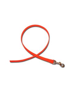 Sporthund Correa naranja de Biothane 16 mm sin asa