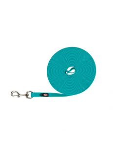 Trixie Correa de rastreo Easy Life azul océano 13 mm con asa