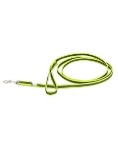 Julius-K9 Correa neon de goma entretejida 14 mm con asa