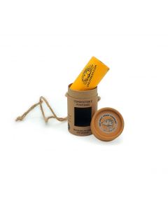 Dispensador tubo cart&oacute;n con bolsa amarilla compostable Only Fresh para perro