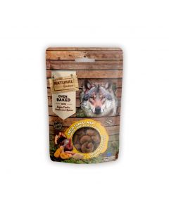 Bolsa de Natural Greatness Galletas para soporte digestivo con pavo, calabaza y boniato.