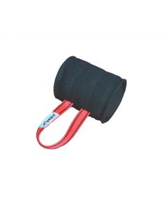 Cilindro pequeño de entrenamiento HST con una sola asa roja, de tela francesa, tamaño 150x120 mm