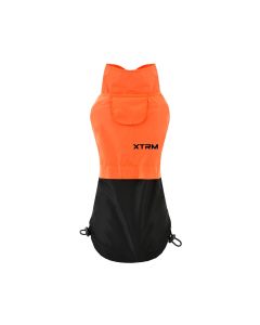 Impermeable Nayeco XTRM para perro con ajuste lateral y bolsillo dorsal.