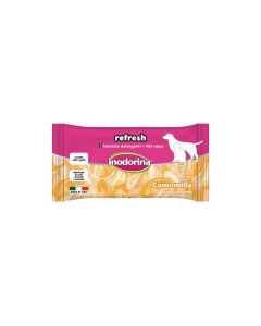 Display Toallitas Inodorina Refresh Viaje Manzanilla – Higiene para ojos y oídos en perros y gatos – Zona K9