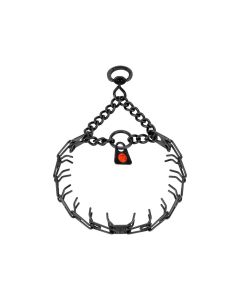 HS Sprenger Collar Ultra-Plus Micro Prong acero inoxidable negro giratorio 1,5 mm x 32 cm