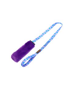 Tug-E-Nuff Faux Fur Squeaky Bungee Chaser Colour
