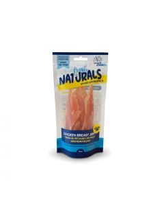 Bolsa packaging snack perro Fresh Naturals pechuga pollo 100g con cierre zip