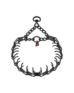 HS Sprenger Collar Ultra-Plus eslabón corto acero inoxidable negro giratorio 3 mm x 50 cm